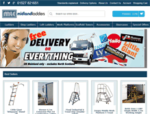 Tablet Screenshot of midlandladders.com